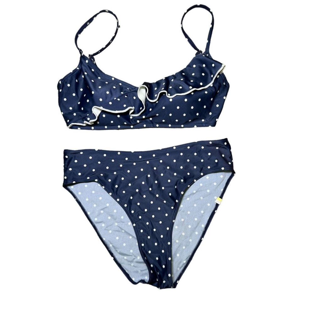 Summersalt Navy Polka Dot Bikini